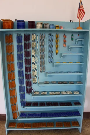 Montessori bead materials
