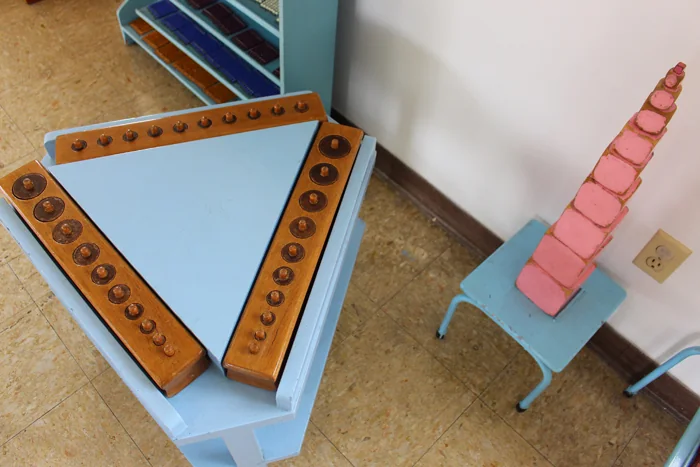 Montessori practical life materials